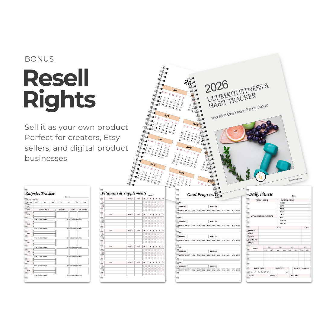 2026 Ultimate Fitness & Habit Tracker