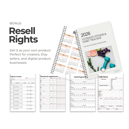 2026 Ultimate Fitness & Habit Tracker