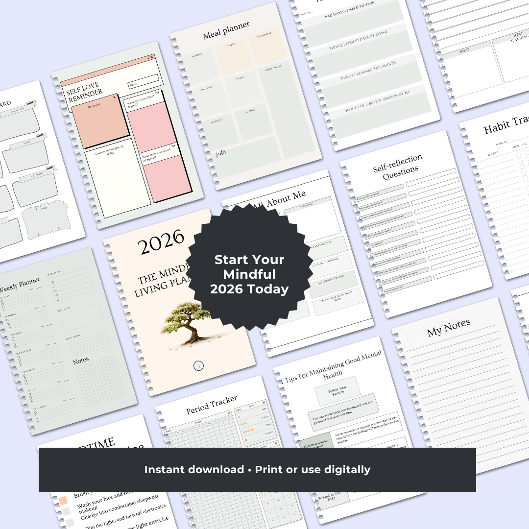 2026 Mindful Living Planner