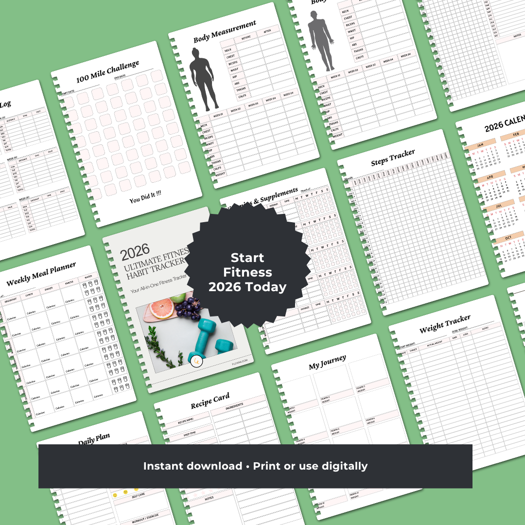 2026 Ultimate Fitness & Habit Tracker