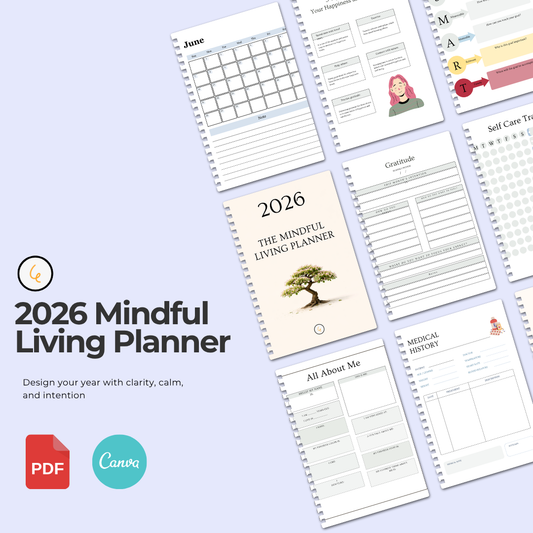 2026 Mindful Living Planner