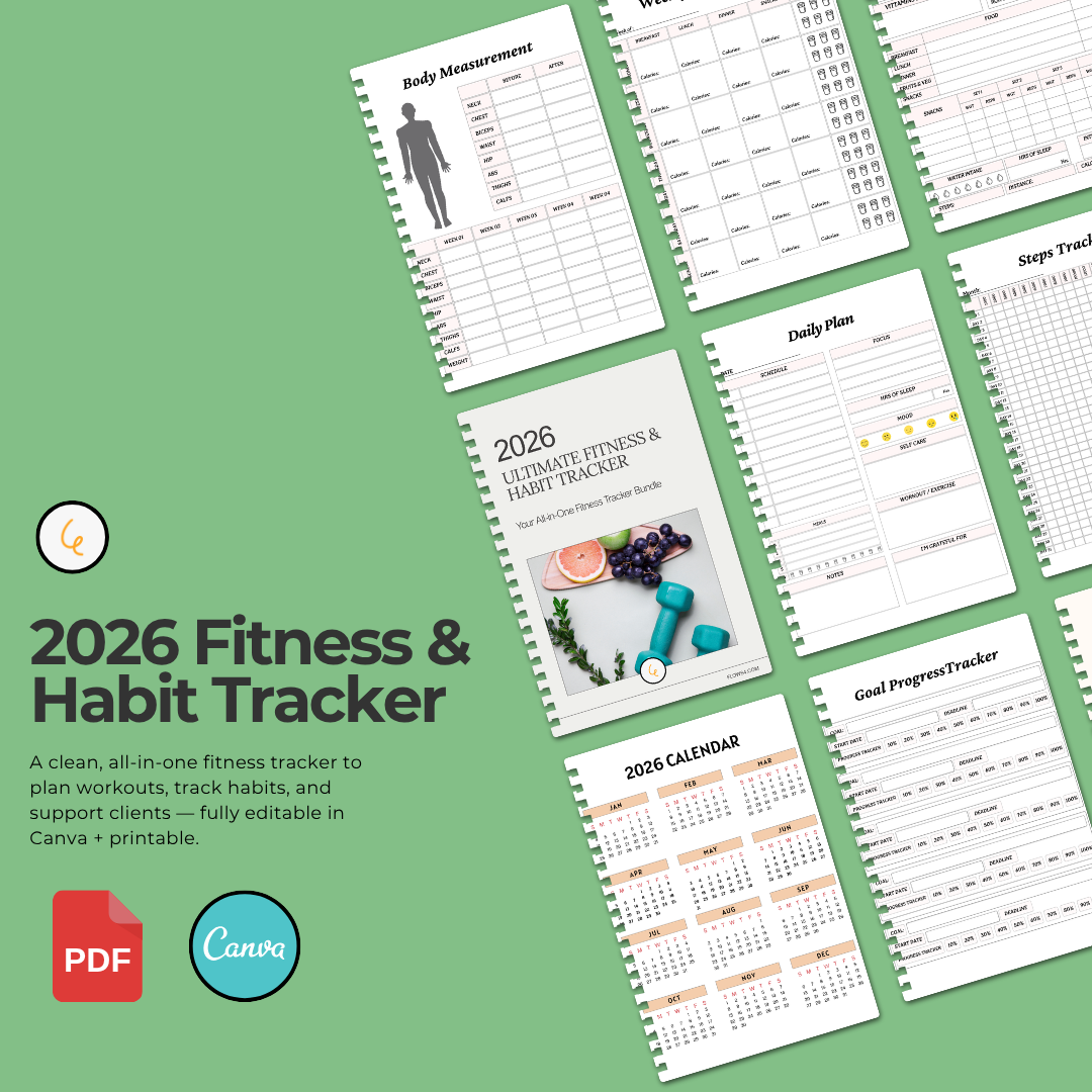 2026 Ultimate Fitness & Habit Tracker