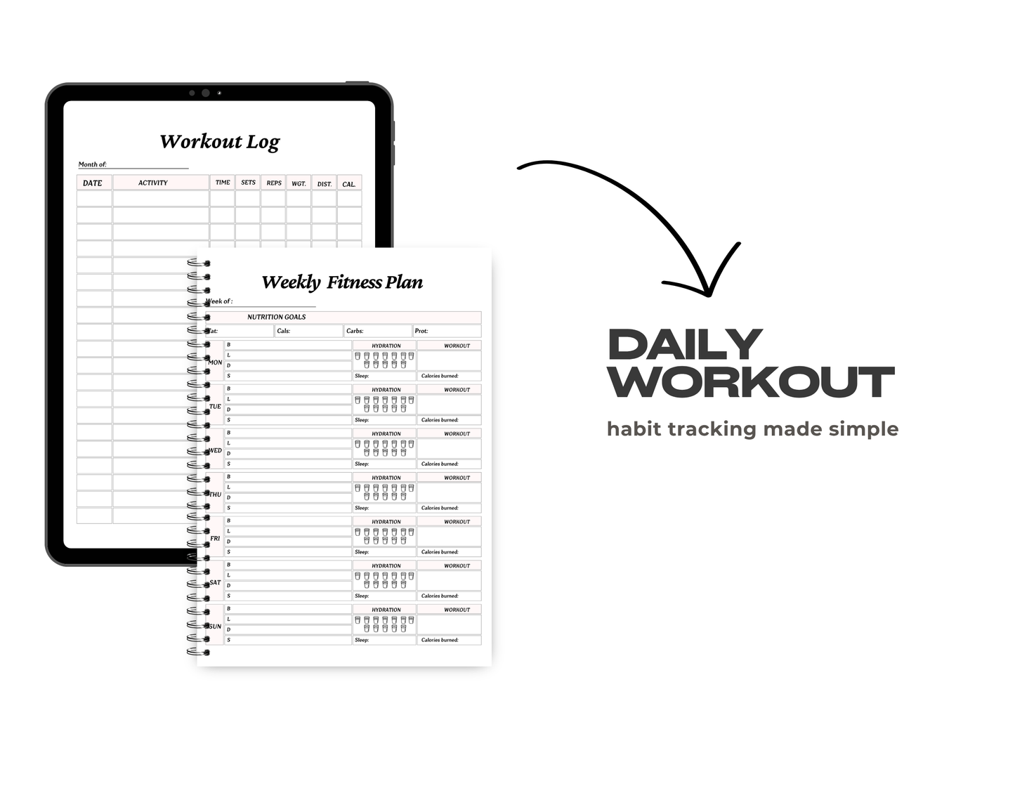 2026 Ultimate Fitness & Habit Tracker