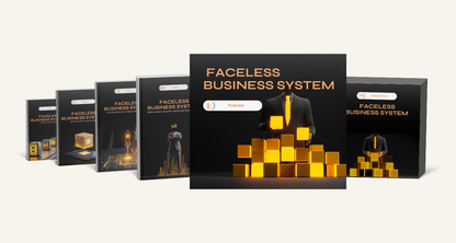 Faceless Business System (5-in-1 Bundle) | Build & Scale an Online Business Without Showing Your Face
